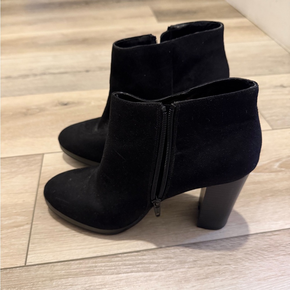 LC Lauren Conrad Addisonn Women's Block Heel Ankle Boots